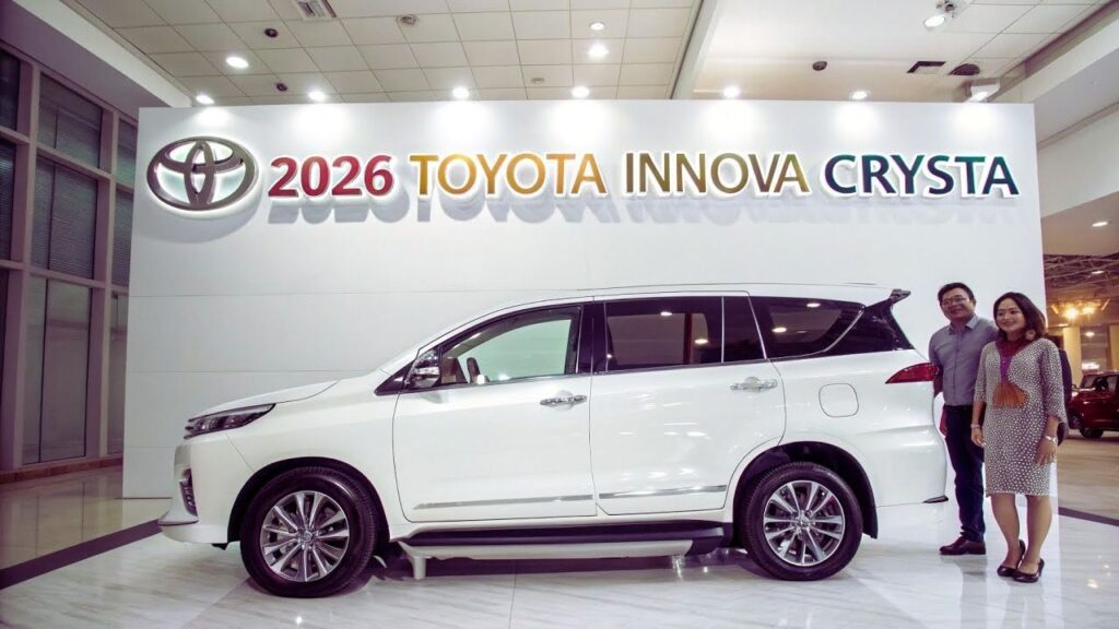 New Toyota Innova Crysta 2026 Launched